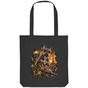 Französische Bulldogge - Power - Organic Tote-Bag