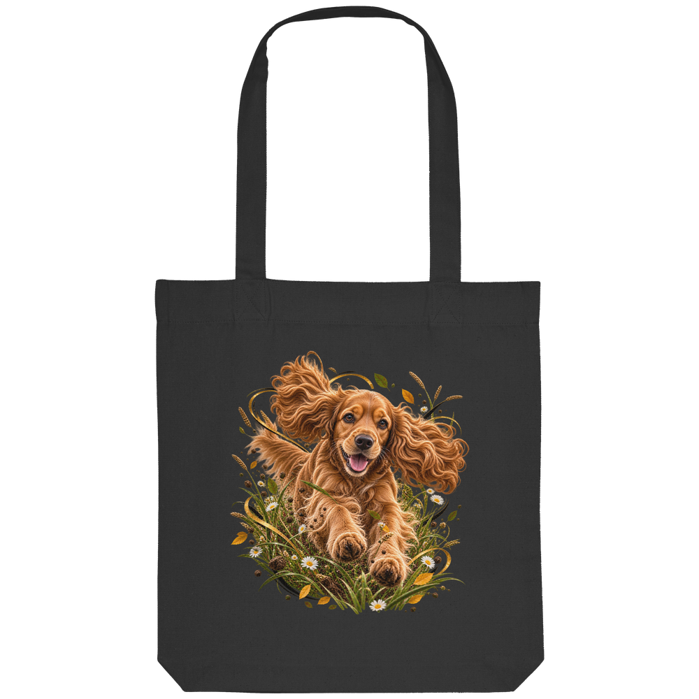 Cocker Spaniel - Power - Organic Tote-Bag