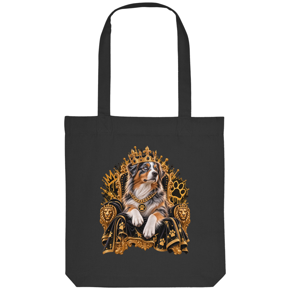 Australian Shepherd - King - Organic Tote-Bag – Bild 2