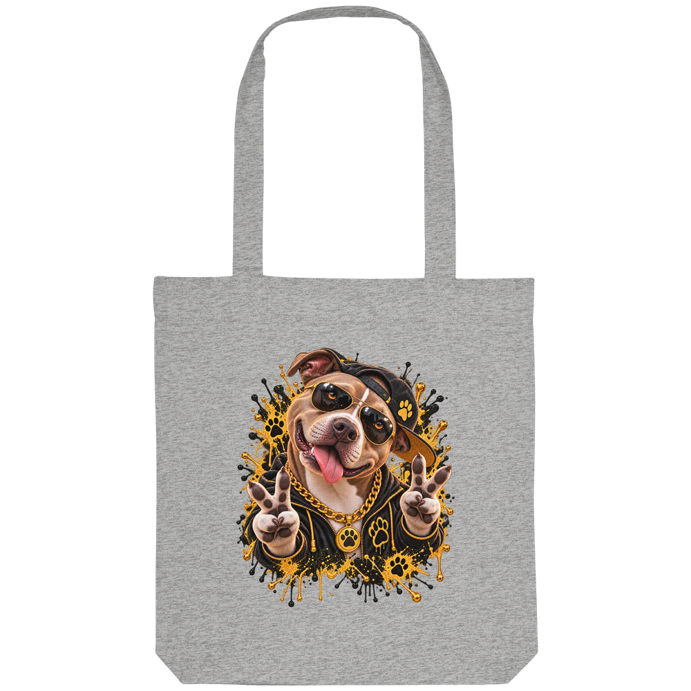 American Pitbull Terrier - Funny - Organic Tote-Bag