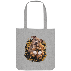 American Pitbull Terrier - Cuddle - Organic Tote-Bag