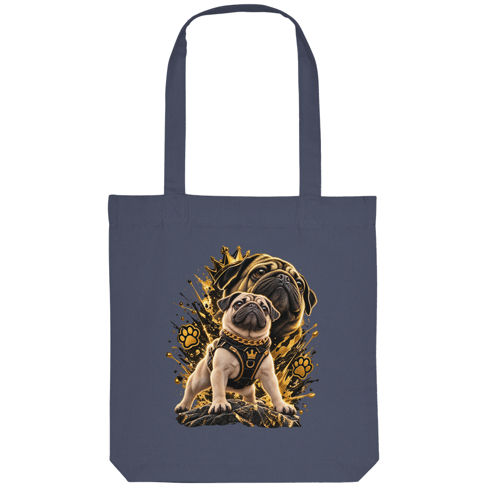 Mops - Power - Organic Tote-Bag