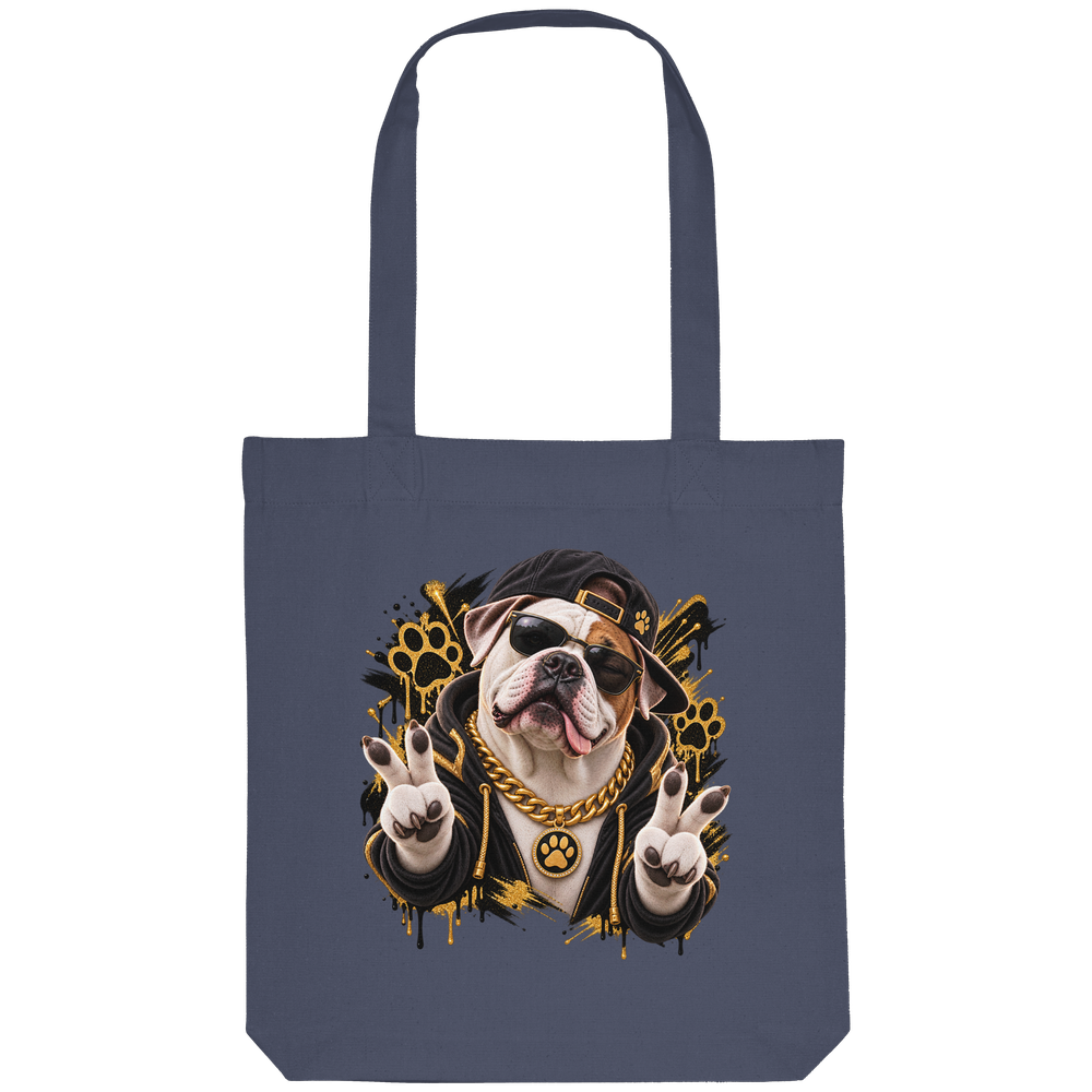 American Bulldog - Funny - Organic Tote-Bag – Bild 7