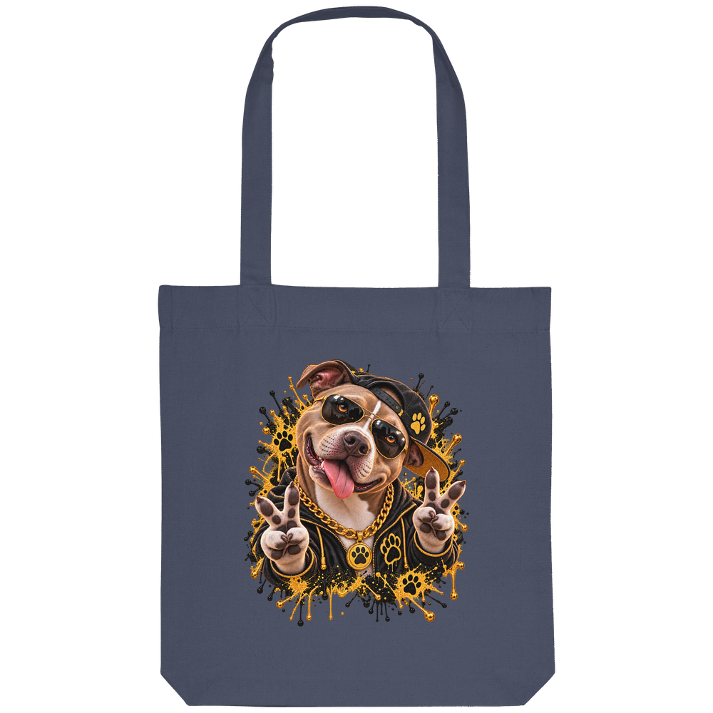 American Pitbull Terrier - Funny - Organic Tote-Bag