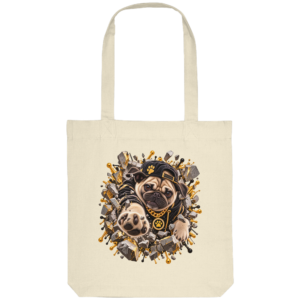 Mops - Breaking Through - Organic Tote-Bag