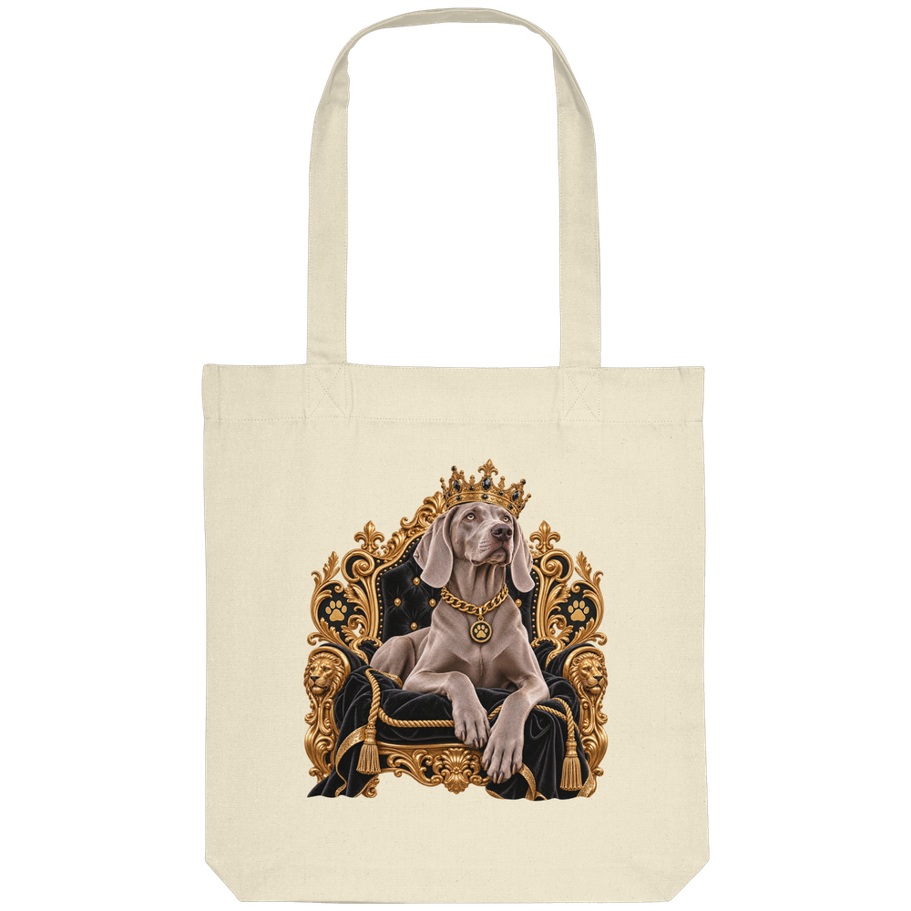 Weimaraner - King - Organic Tote-Bag