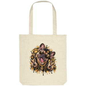 Französische Bulldogge - Funny - Organic Tote-Bag