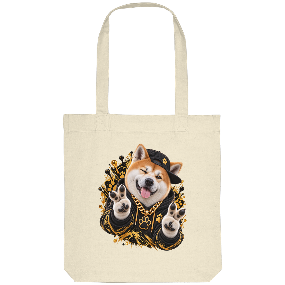 Akita - Funny - Organic Tote-Bag