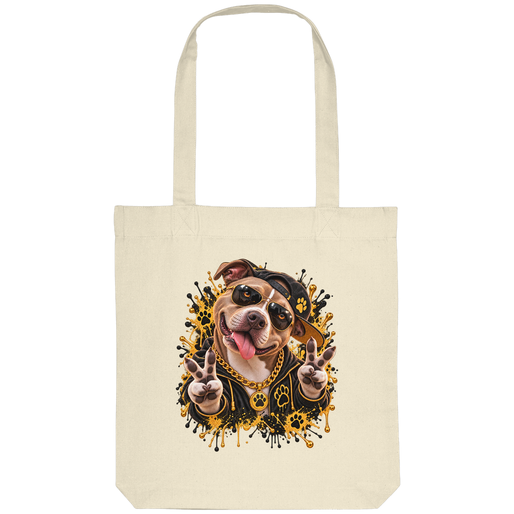 American Pitbull Terrier - Funny - Organic Tote-Bag