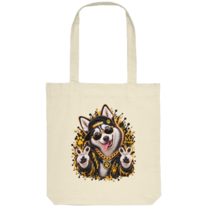Husky - Funny - Organic Tote-Bag