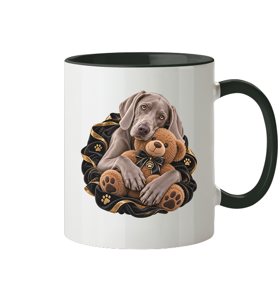 Weimaraner - Cuddle - Tasse zweifarbig – Bild 3