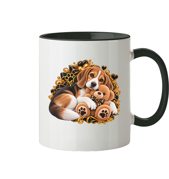 Beagle - Cuddle - Tasse zweifarbig – Bild 3