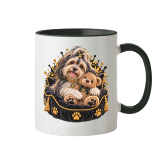 Havaneser - Cuddle - Tasse zweifarbig