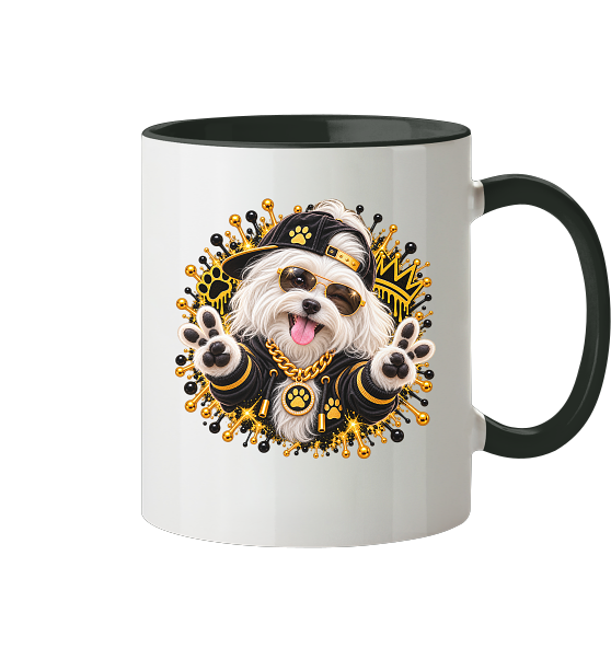 Malteser - Funny - Tasse zweifarbig
