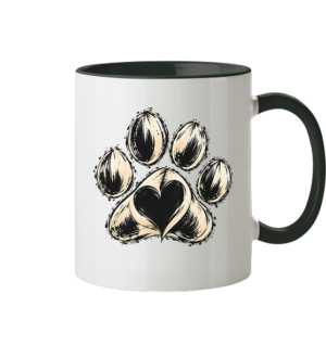 Ivory Paw - Tasse zweifarbig