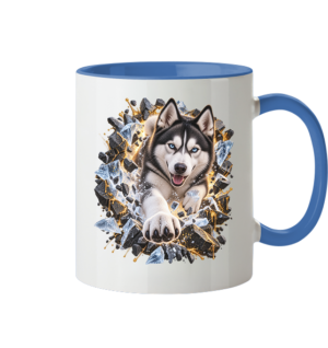 Husky - Breaking Through - Tasse zweifarbig