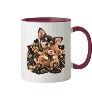 Chihuahua - Cuddle - Tasse zweifarbig