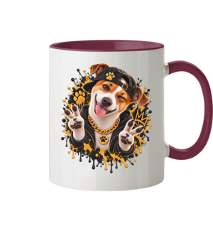 Jack Russell - Funny - Tasse zweifarbig