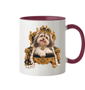 Havaneser - King - Tasse zweifarbig