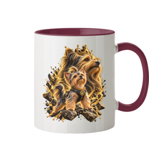 Yorkshire Terrier - Power - Tasse zweifarbig