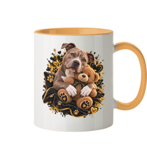 American Pitbull Terrier - Cuddle - Tasse zweifarbig