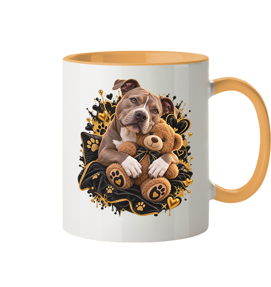 American Pitbull Terrier - Cuddle - Tasse zweifarbig