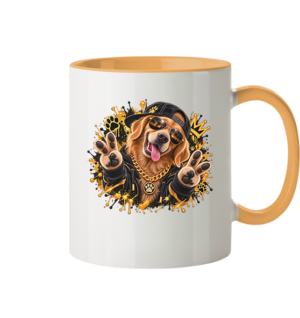 Golden Retriever - Funny - Tasse zweifarbig