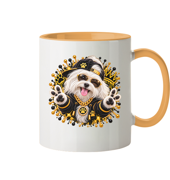 Malteser - Funny - Tasse zweifarbig