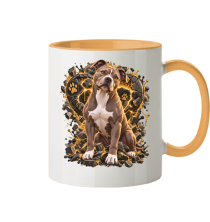 American Pitbull Terrier - Power - Tasse zweifarbig