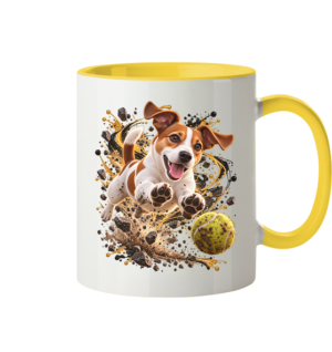 Jack Russell - Power - Tasse zweifarbig