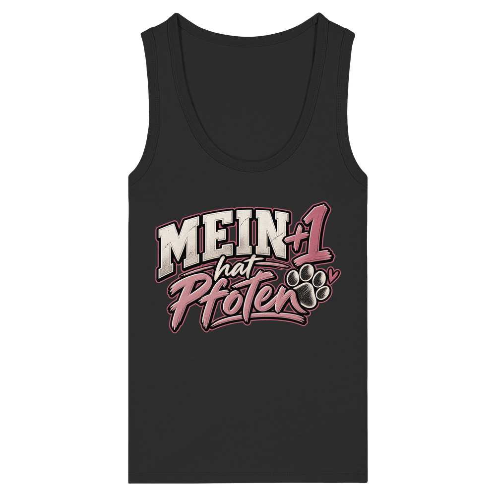 Mein Plus Eins - Womens Organic Fitted Tank Top