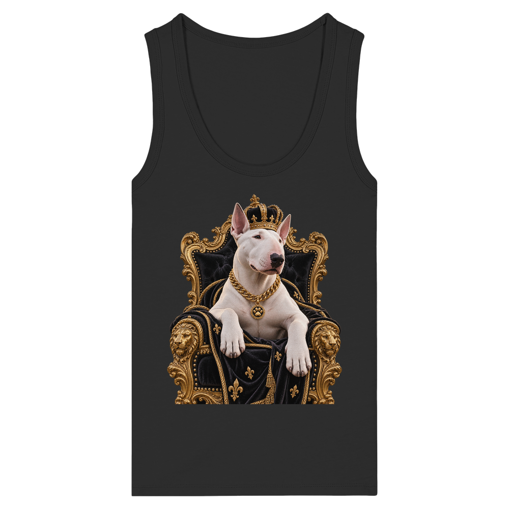 Bullterrier - King - Womens Organic Fitted Tank Top – Bild 2