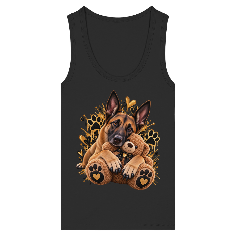 Malinois - Cuddle - Womens Organic Fitted Tank Top – Bild 2