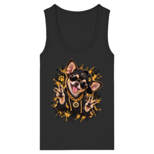 Chihuahua - Funny - Womens Organic Fitted Tank Top