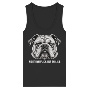 Nicht unhöflich. Nur ehrlich.  - Womens Organic Fitted Tank Top