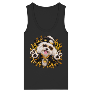 Malteser - Funny - Womens Organic Fitted Tank Top