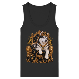 Husky - King - Womens Organic Fitted Tank Top