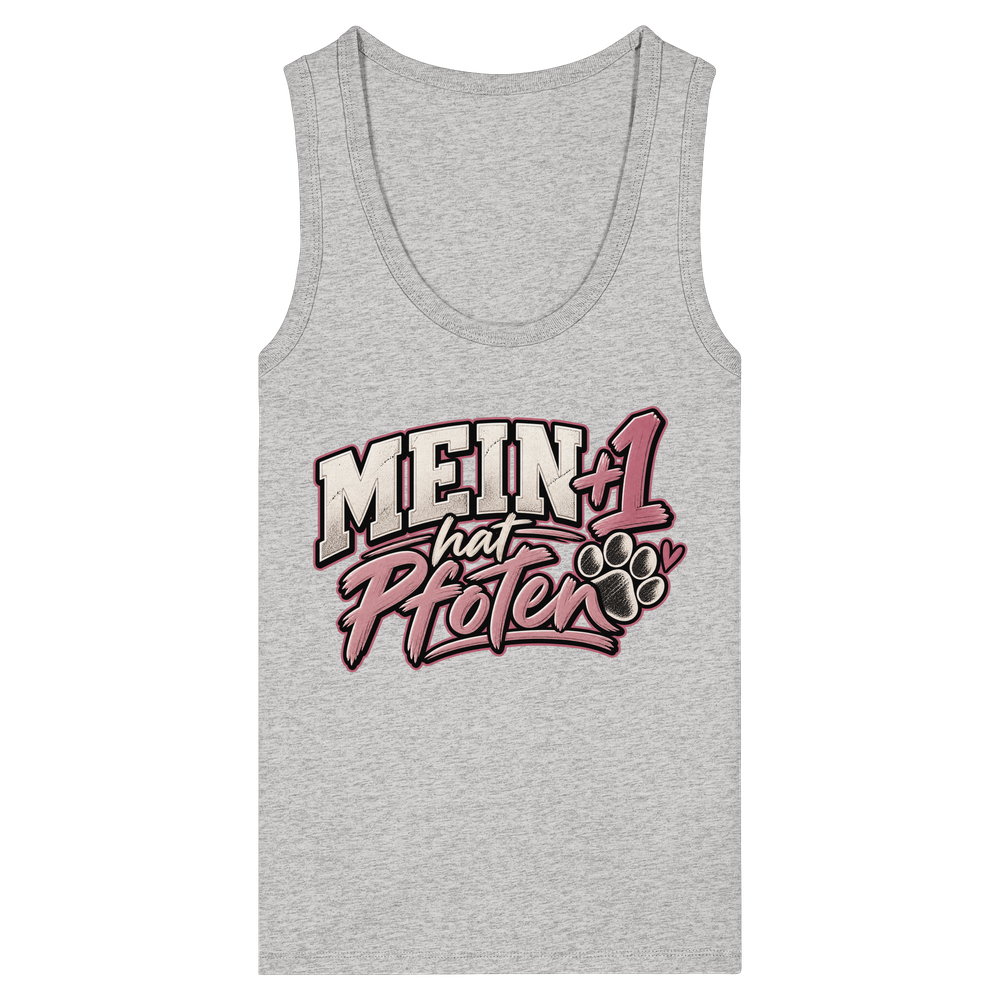 Mein Plus Eins - Womens Organic Fitted Tank Top