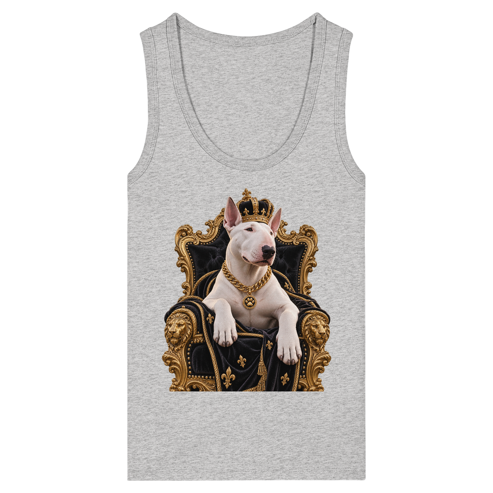 Bullterrier - King - Womens Organic Fitted Tank Top