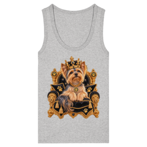 Yorkshire Terrier - King - Womens Organic Fitted Tank Top