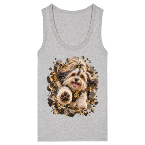 Havaneser - Breaking Through - Womens Organic Fitted Tank Top