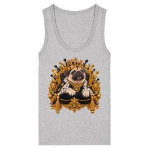 Mops - King - Womens Organic Fitted Tank Top