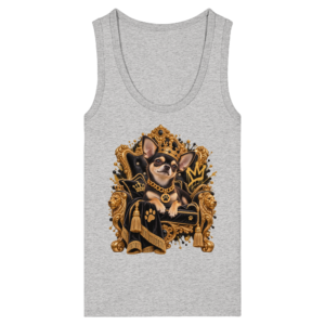 Chihuahua - King - Womens Organic Fitted Tank Top