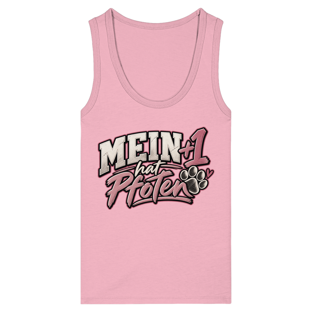 Mein Plus Eins - Womens Organic Fitted Tank Top