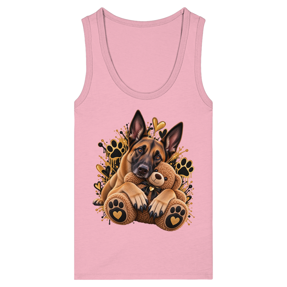 Malinois - Cuddle - Womens Organic Fitted Tank Top – Bild 4