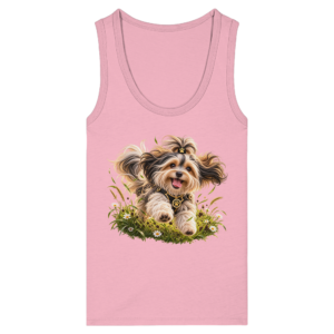 Havaneser - Power - Womens Organic Fitted Tank Top