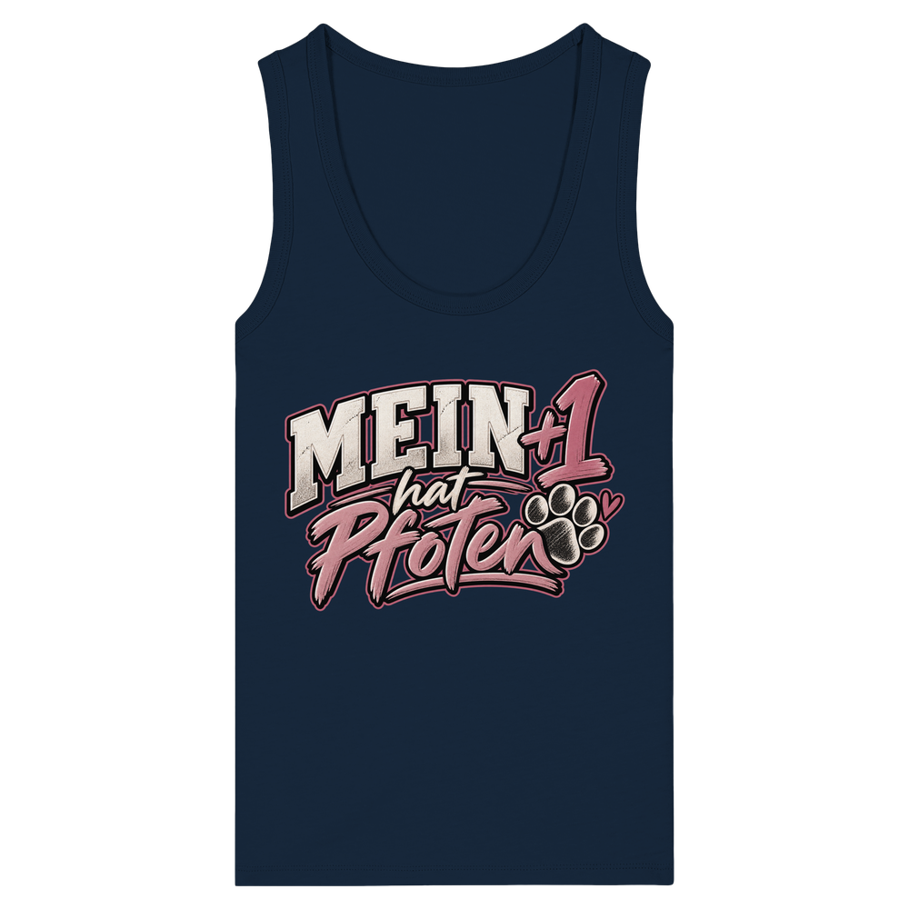 Mein Plus Eins - Womens Organic Fitted Tank Top