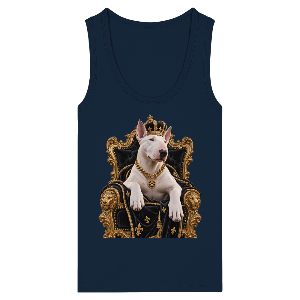 Bullterrier - King - Womens Organic Fitted Tank Top – Bild 4
