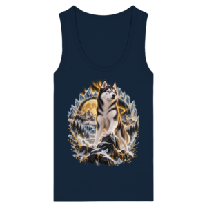 Husky - Power - Womens Organic Fitted Tank Top
