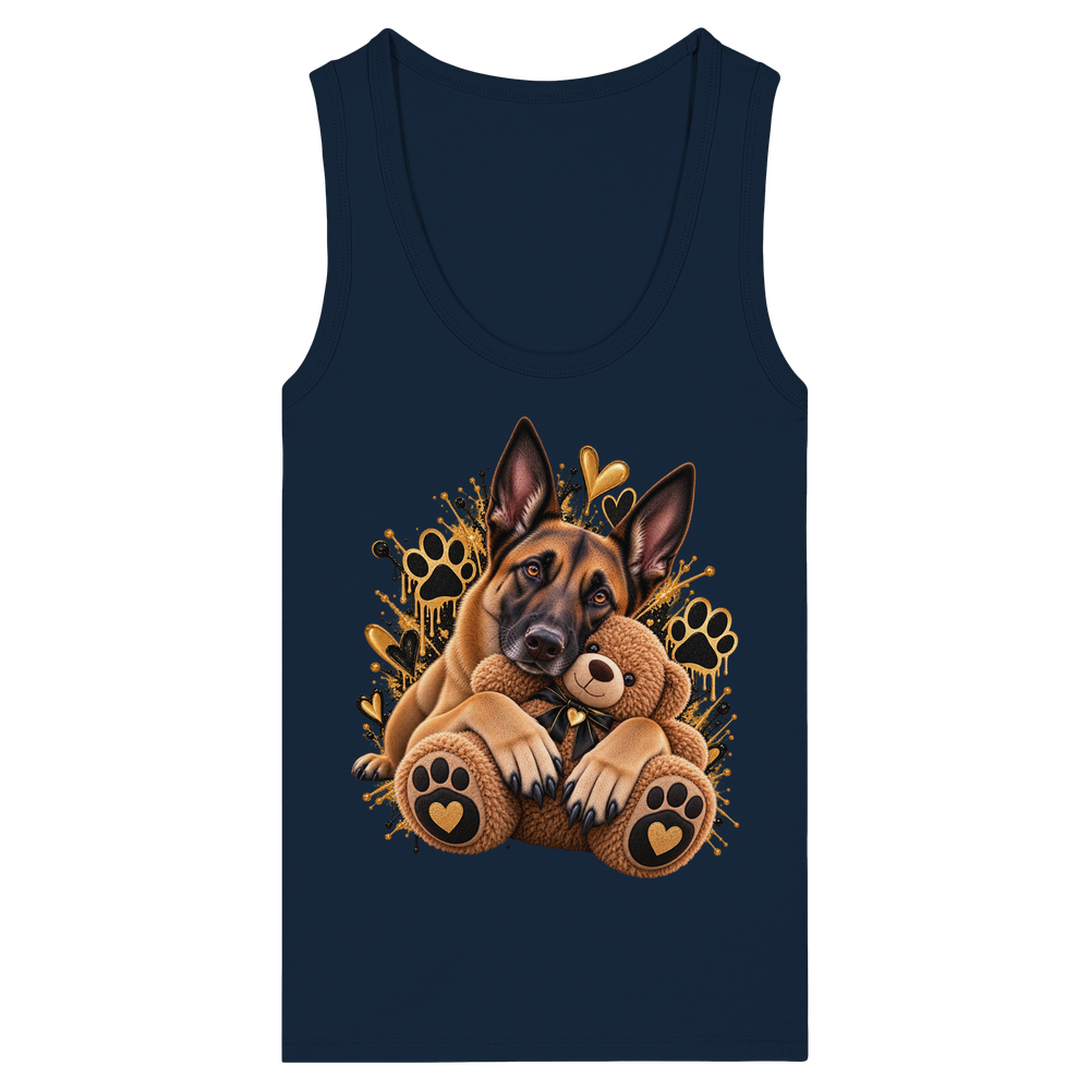 Malinois - Cuddle - Womens Organic Fitted Tank Top – Bild 5